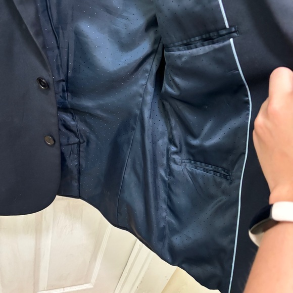 H&M Slim Fit Navy Blazer 38R - Picture 6 of 6